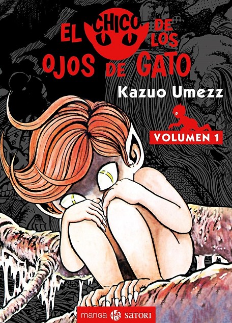 Portada de "El chico de los ojos de gato" Volumen 1.