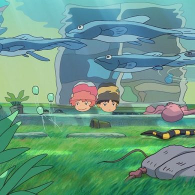 ponyo en el acantilado