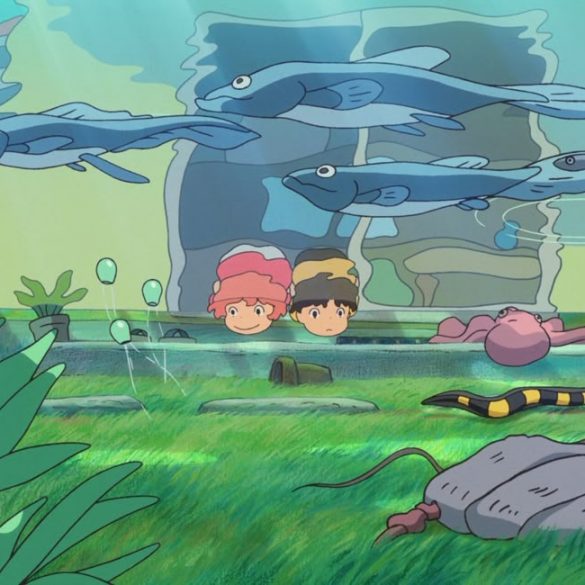 ponyo en el acantilado