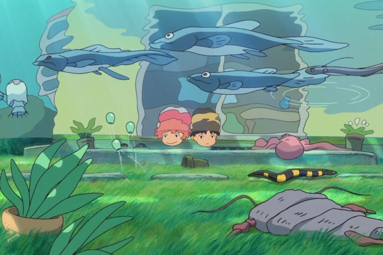ponyo en el acantilado