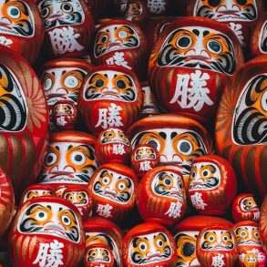 Daruma Amuleto Japones